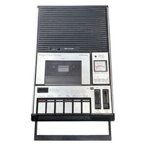 Vintage JCPenney Cassete Player / Recorder - Untested - For Parts or Repair